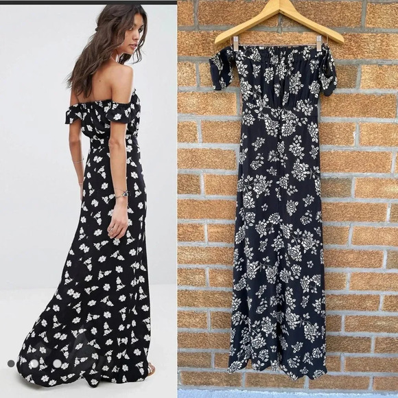 Flynn Skye Bella Maxi Floral Dress XS - Picture 3 of 12